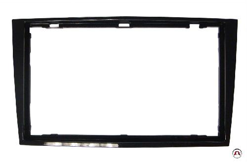 Facade autoradio Opel Facade autoradio FA100E compatible avec Opel Agila Astra Corsa Meriva Vivaro 00-04 Noir