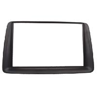 Facade autoradio FA151B compatible avec Fiat Panda 03-12 - Gris
