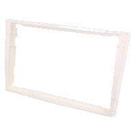 Facade autoradio FA152.0i compatible avec Opel Corsa Tigra ap05 - Blanc perle