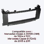 Facade autoradio Mercedes Facade autoradio FA179 1DIN compatible avec Mercedes Classe A B 04-12 voir liste
