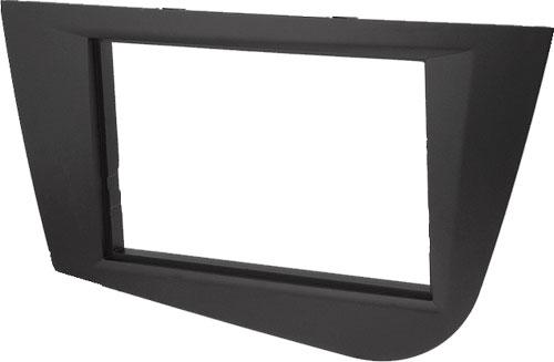 Facade autoradio Seat Facade autoradio FA188D compatible avec Seat Leon 05-12 - Noir