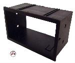 Facade autoradio Seat Facade autoradio FA201 2Din compatible avec Seat VW 93-06 2Din Noir - avec autoradio origine Kenwood