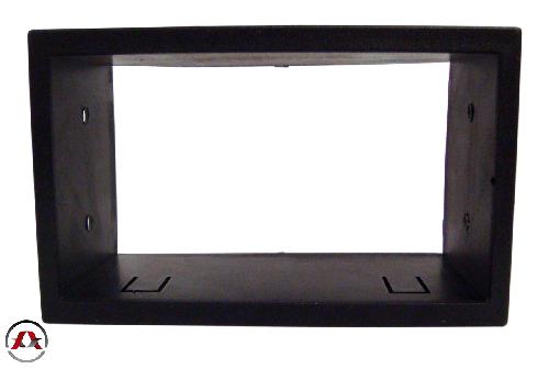 Facade autoradio Seat Facade autoradio FA201 2Din compatible avec Seat VW 93-06 2Din Noir - avec autoradio origine Kenwood