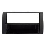 Facade autoradio FA224 compatible avec Audi A4 04-09 Seat Exeo 09-13 1Din Avec vide poche