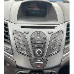 Facade autoradio Ford Facade autoradio FA277C compatible avec Ford Fiesta ap09 - Argent - avec afficheur