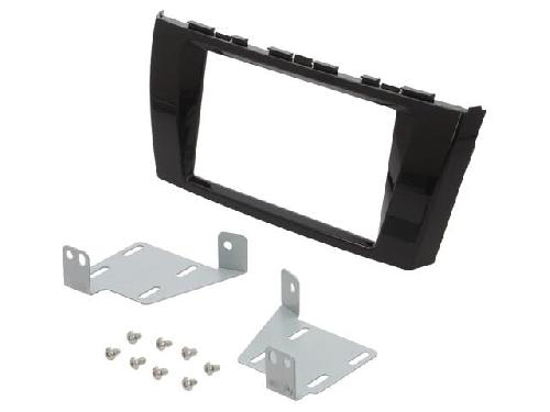 Facade autoradio Mitsubishi Facade Autoradio FA326B Compatible avec Mitsubishi Mirage SpaceStar 13-25 noir brillant