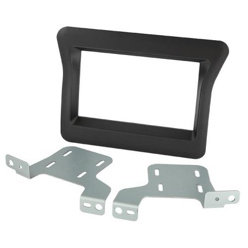 Facade autoradio Nissan Facade autoradio FA510 compatible avec Nissan NV400 Opel Movano B Renault Master 3 10-20 - Noir - 2DIN