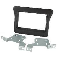 Facade autoradio FA510 compatible avec Nissan NV400 Opel Movano B Renault Master 3 ap09 - Noir - 2DIN