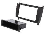 Facade autoradio Mercedes Facade Autoradio FA526 Compatible avec Mercedes CLK 04-10 W209 2Din avec vide poche