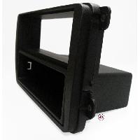 Facade Autoradio Facade autoradio 1DIN compatible avec Skoda Roomster ap06 - Noir - avec vide poche