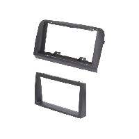Facade autoradio Fiat Cadre de radio 2 DIN pour Fiat - Anthracite