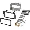 Facade autoradio Fiat Kit facade Autoradio FA161C compatible avec Fiat Idea 03-11 - Gris