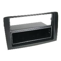 Facade autoradio Fiat Support Autoradio compatible avec Fiat Idea 03-11 noir