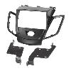 Facade autoradio Ford Facade autoradio KA277N compatible avec Ford Fiesta 08-13 - Sans Ecran - Noir - 2DIN