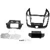 Facade autoradio Ford Kit 2Din compatible avec Ford Tourneo Connect Ford Transit Connect ap13- noir mat