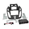 Facade autoradio Ford Kit Support autoradio compatible avec Ford Transit Connect ap13 Avec afficheur - Vide poche Induction Qi Noir