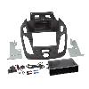 Facade autoradio Ford Kit Support autoradio compatible avec Ford Transit Connect ap13 Avec vide poche Induction Qi Noir