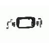 Facade autoradio Ford Support Autoradio 2Din pour Ford Transit -FD- 06 2019-2024 noir mat