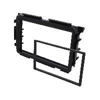 Facade autoradio Honda Kit Facade autoradio KA504A compatible avec Honda HR-V 15-21 - Noir