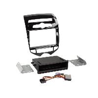 Facade autoradio Hyundai Facade 2DIN compatible avec Hyundai ix20 10-15 Vide poche Induction Qi Noir brillant Clim auto Facade autoradio Hyundai Facade 2DIN compatible avec Hyundai ix20 10-15 Vide poche Induction Qi Noir brillant Clim auto