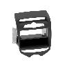 Facade autoradio Hyundai Kit Autoradio 2317 compatible avec Hyundai Ix20 - climatisation manuelle