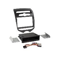 Facade autoradio Hyundai Kit Facade 2DIN compatible avec Hyundai ix20 ap10 Vide poche Induction Qi Noir mat - climatisation manuelle Facade autoradio Hyundai Kit Facade 2DIN compatible avec Hyundai ix20 ap10 Vide poche Induction Qi Noir mat - climatisation manuelle