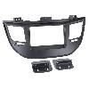 Facade autoradio Hyundai Kit Support Autoradio compatible avec Hyundai Tucson 2015 Noir
