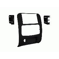 Facade autoradio Jeep Plaque de Support Autoradio 2Din pour Jeep Cherokee -KJ- Liberty -KJ- - Noir