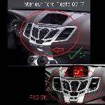 Facade autoradio Ford Facade autoradio KA277N compatible avec Ford Fiesta 08-13 - Sans Ecran - Noir - 2DIN