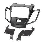 Facade autoradio Ford Facade autoradio KA277N compatible avec Ford Fiesta 08-13 - Sans Ecran - Noir - 2DIN