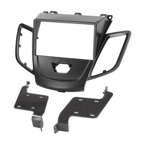 Facade autoradio Ford Facade autoradio KA277N compatible avec Ford Fiesta 08-13 - Sans Ecran - Noir - 2DIN