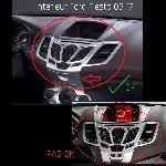 Facade autoradio Ford Facade autoradio KA948 2Din compatible avec Ford Fiesta 08-13 - Sans Ecran - Argent