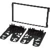Facade autoradio Kia Facade autoradio FA130B compatible avec Kia Rio 02-05 Sedona Sorento Spectra