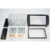 Facade autoradio Mercedes Kit 2DIN compatible avec Mercedes CLK 04-10 - Noir