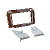 Facade autoradio Mercedes Support Autoradio 2Din pour Mercedes Classe CL S Bois de Racine
