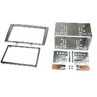 Facade autoradio Peugeot Kit Facade Autoradio KA437B compatible avec Peugeot 308 308CC 07-13 - Argent