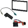 Facade autoradio Peugeot Kit Installation Autoradio KF436 compatible avec Peugeot Citroen 01-12 - ADNAuto