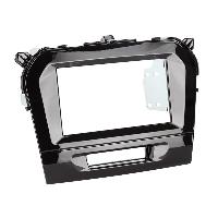 Facade autoradio Suzuki Kit Facade autoradio 2DIN compatible avec Suzuki Vitara 15-24 Noir brillant
