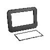 Facade autoradio Suzuki Plaque de support autoradio 2Din Suzuki Ignis 2017-2022 noir mat