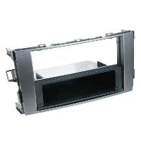 Facade autoradio Toyota Facade Autoradio FA206 compatible avec Toyota Auris 07-12 - Gris fonce Facade autoradio Toyota Facade Autoradio FA206 compatible avec Toyota Auris 07-12 - Gris fonce