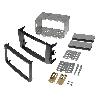 Facade autoradio Toyota Kit facade autoradio KA206B compatible avec Toyota Auris 07-12 Anthracite