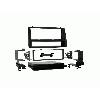 Facade autoradio Toyota Support autoradio 1Din avec rangement pour Toyota Corolla 2002-2007 noir