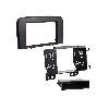 Facade autoradio Volvo Support Autoradio 2Din avec compartiment pour Volvo S80-TS- 08 1998-06 2004