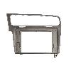 Facade autoradio VW Plaque de support autoradio 10 VW Golf VII-AU- 2012-2020 silver LHD