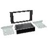 Facade autoradio VW Plaque de support autoradio 2Din avec compartiment pour VW T5-7H- Touareg-7L-