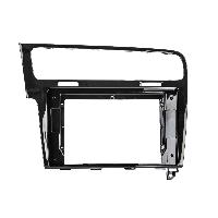 Facade autoradio VW Support Autoradio 10 pour VW Golf VII 2012-2020 noir piano LHD