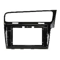 Facade autoradio VW Support Autoradio 10 pour VW Golf VII 2012-2020 noir piano RHD