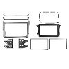 Facade autoradio VW Support Autoradio 2Din VW Polo 04 2014-07 2017 argente