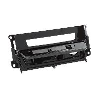 Facade boutons Noire Brillante compatible avec BMW Serie 3 avec cendrier