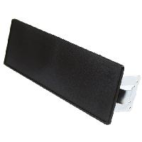 Facade radio detachable Noir